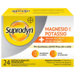 supradyn magnesio e potassio integratore multivitaminico con vitamine b, vitamina c e minerali, in c