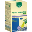 esi aloe vera esi+ forte 24 bustine da 20 ml - integratore di aloe gusto mirtillo