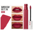 maybelline new york - rossetto liquido superstay matte ink  ruler 080