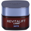 l'oréal paris crema viso notte revitalift laser x3, azione antirughe a
