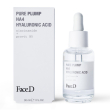 faced pure plump ha4 hyaluronic acid 30 mlpure plump ha4 acido ialuronicoacido ialuronico a 4 pesi m