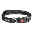 collare low tension reflex nero 15x260/400mm, 1 pezzo - collare regolabile per cani e gatti