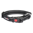 collare low tension reflex nero 20x330/530mm, 1 pezzo - accessorio per cani e gatti ad alta visibili