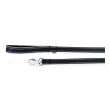 camon guinzaglio reflex con maniglia in neoprene nero 25 x 1200 mm