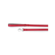 guinzaglio reflex con maniglia in neoprene colore rosso 25 mm x 1200 mm