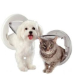 cam porta in plastica gatti e cani 18,5x20,5cm ax005/b bianco per vet...