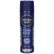 nivea men cool kick spray 150 ml, deodorante uomo antitraspirante per