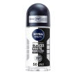 nivea men - deo roll on black & white invisible