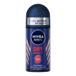 nivea men dry impact deodorante roll on 50 ml, deodorante uomo per 72h di protezione antitraspirante