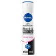 nivea black & white invisible original spray 150 ml, deodorante spray