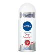 nivea dry comfort deodorante roll on 50 ml, antitraspirante