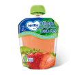 mellin pouch fragola-kiwi 90g - merenda pastorizzata per bambini senza zuccheri aggiunti