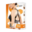 dualsan linea ortopedica - b1 postural bra - reggiseno posturale cod. 2650 - taglia 2 nero