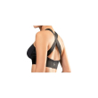 dualsan linea ortopedica - b1 postural bra - reggiseno posturale cod. 2650 - taglia 4 nero