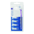 curaprox cps 408 set perio plus, scovolino interdentale per spazi ampi, 5 scovolini + supporto, effi