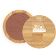 zao make up compact blush - 321 brown orange