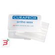 curaprox ortho wax 7 pezzi 46x4 mm di cera ortodontica