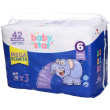 pannolino babystar megascorta taglia 6 42 pezzi st