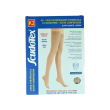 autoreggente k2 microfibre punta aperta m 6 (xxl) mm hg 23-32 beige - luropas