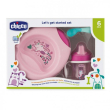 chicco set pappa rosa + 6m