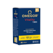 omegor vitality 1000 integratore omega-3 vitamina e 90 capsule