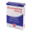 kos bromelina 500mg integratore drenante anti-cellulite, 60 compresse