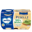 mellin omogeneizzato piselli 2x125g - alimento per bambini, senza conservanti