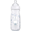 bebe confort biberon in vetro da 270 ml tettarella in silicone t1 sweet bunny