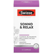 swisse ultiboost sonno & relax- pastiglie per dormire con valeriana liquirizia e luppolo per favorir