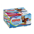 nipiol - omogenizzato di carne cavallo , 4+ mesi ( 4x80 gr )