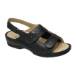 joline sandal+elast w black 40