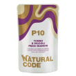 natural code gatto p10 tonno pesci bianchi 70gr (bustina)