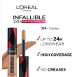 l'oreal paris infaillible more than concealer  329 cashew 11 ml - correttore