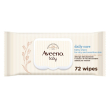 aveeno baby daily care salviettine neonato e bambino umidificate e delicate 72 pezzi