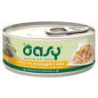 oasy dog um pollo formaggio e mais 150gr lattina