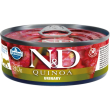 n&d quinoa urinary anatra - alimento completo per gatti adulti con problemi urinari 80 gr