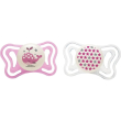 chicco physioforma light 2-6m - succhietto con tettarella in silicone - fantasie assortite