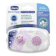 chicco succhietto light silicone 2-6m 2 pezzi