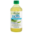 aloe gel 3x attivo integratore per la funzione intestinale ed epatica succo concentrato 500ml
