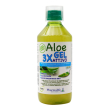 pharmalife research aloe gel 3x attivo integratore alimentare 500 ml