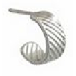bjt981 orecchini paris hoop stainless steel