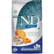 n&d ocean adult medium & maxi al merluzzo zucca e arancia - alimento completo per cani 2,5 kg