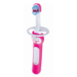 descrizione 6+ mesi. favorisce la pulizia dei denti in modo indipendente. facile da maneggiare. test