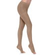 gloriamed cotton 262 evo tutta coscia autoreggente corto max beige misura small 1 paio
