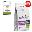 exclusion hypoallergenic diet per cani con insetti e piselli medium l...