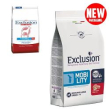 exclusion mobility diet per cani con maiale e riso medium large breed...
