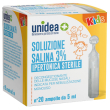 unidea soluzione salina ipertonica 3% 20 ampolle 5 ml