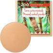 zao make up refill mineral cooked powder - 347 apricot beige