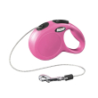 guinzaglio new classic rosa taglia s con corda da 5m