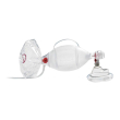 maschera per pallone ambu monouso misura m per ventilazione e rianimazione manuale